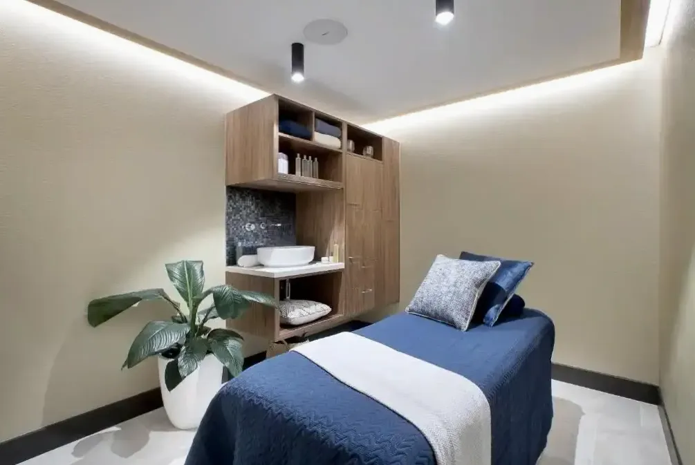 Spa treatment room